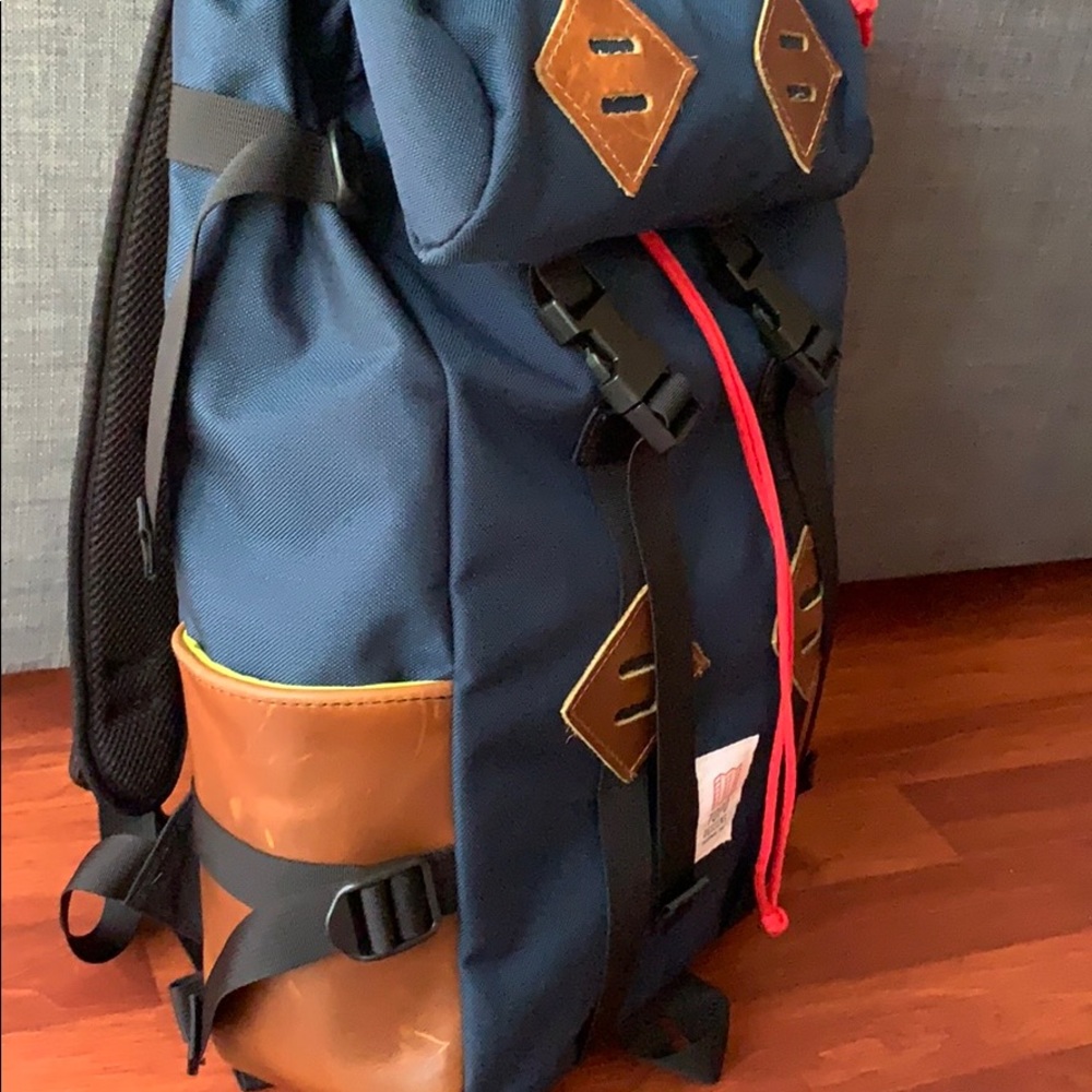 Topo Designs Klettersack Backpack with Leather - Picture 3 of 6